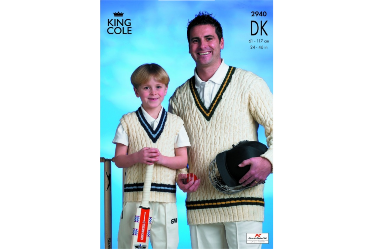 Cricket Sweaters Knitted in Merino Blend DK -  2940