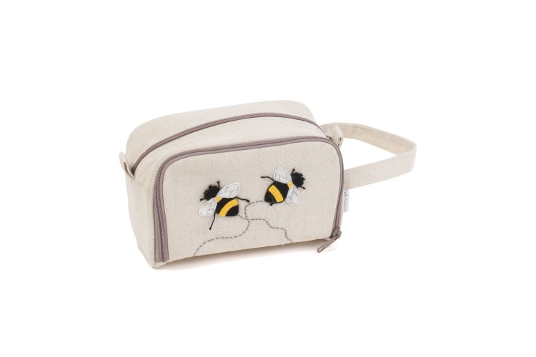 Crochet Bag - with Side Pocket - Bee