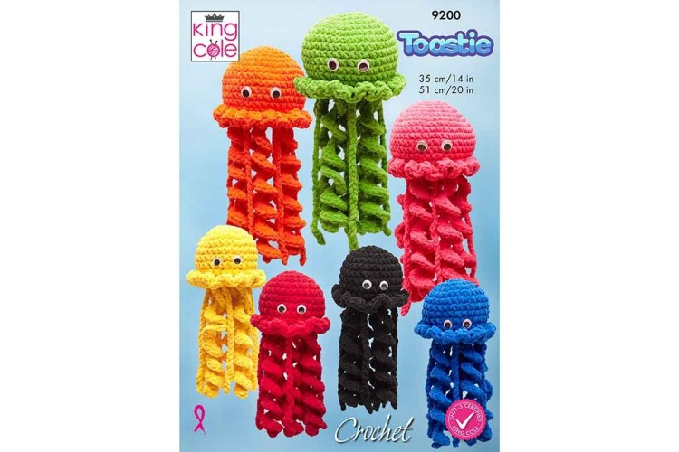 Crochet Jellyfish Pattern - 9200