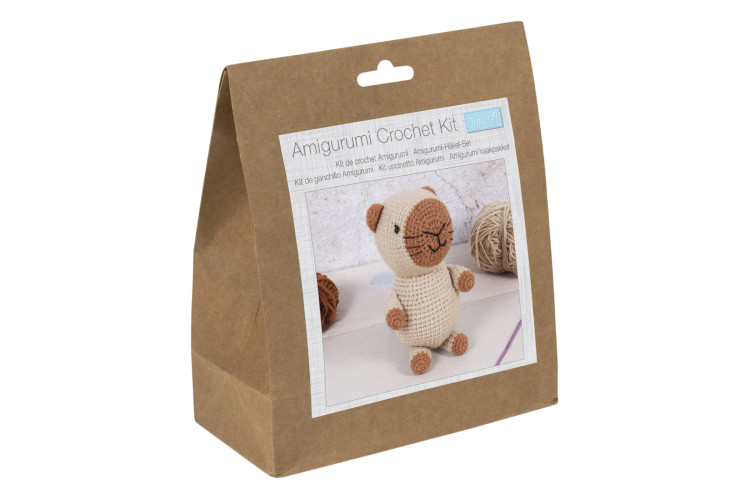 Crochet Kit - Amigurumi - Capybara