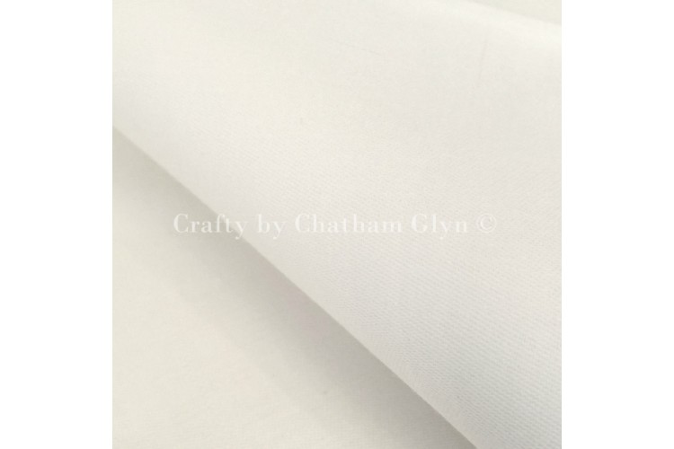  Curtain Lining Luxury Sateen Lining White Crease-Resist 137cm Wide 55% Cotton 45% Polyester