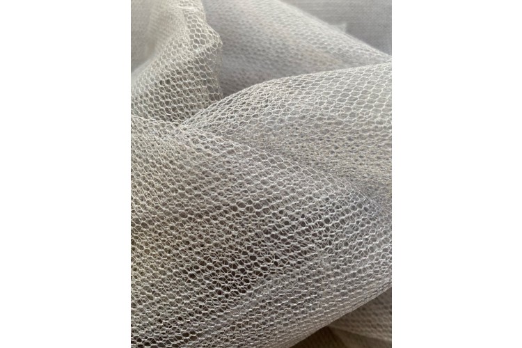 Dark Grey Net 100% Nylon