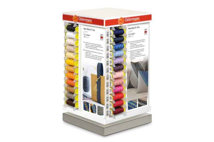 Deco Stitch 70 Thread - Solid - 70m - Select a Colour