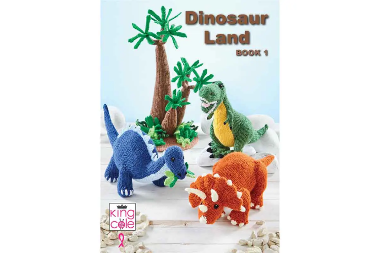 Dinosaur Land Knitting Book 1 Book by Carol Connelly
