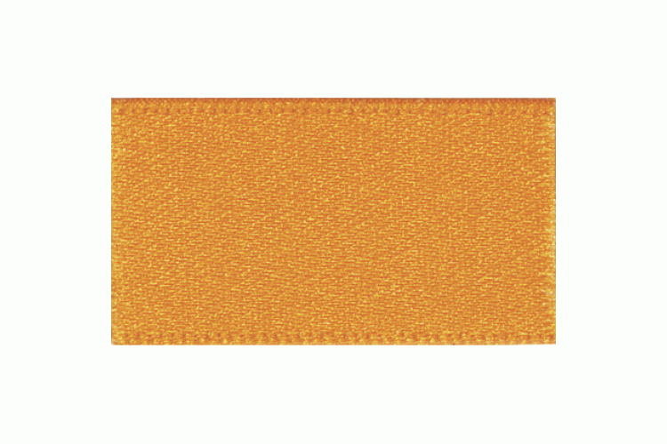 Double Faced Satin Ribbon, 25mm, Marigold