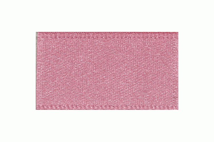 Double Faced Satin Ribbon, 25mm, Pink Mauve