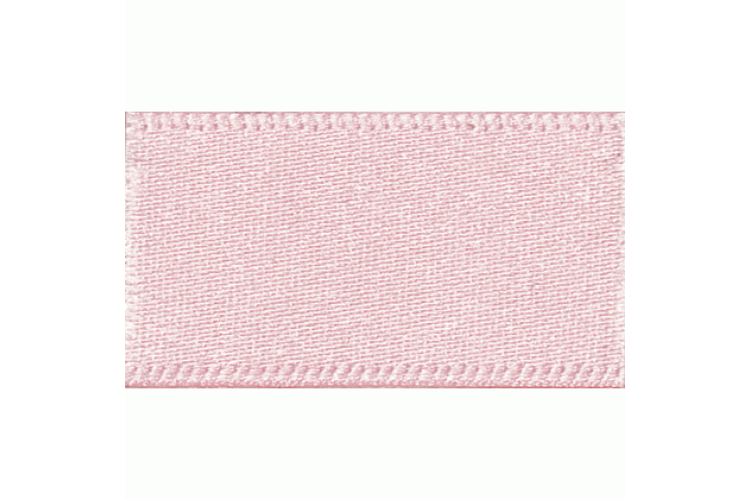 Double Faced Satin Ribbon 10mm, Pink Azalea