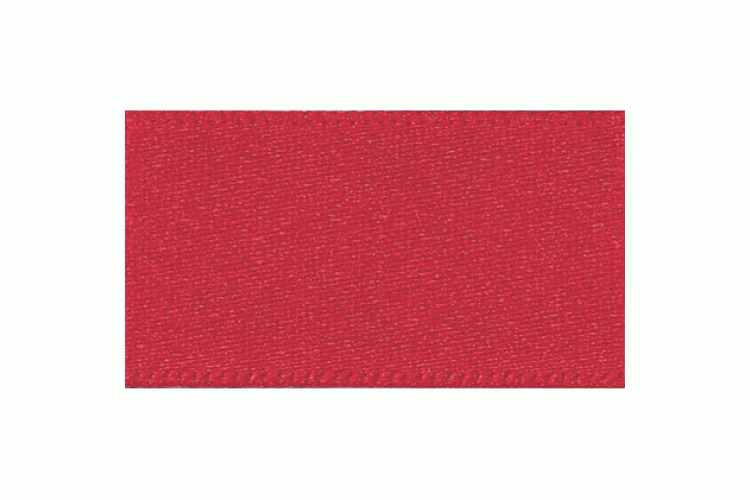 Double Faced Satin Ribbon 15mm, Red