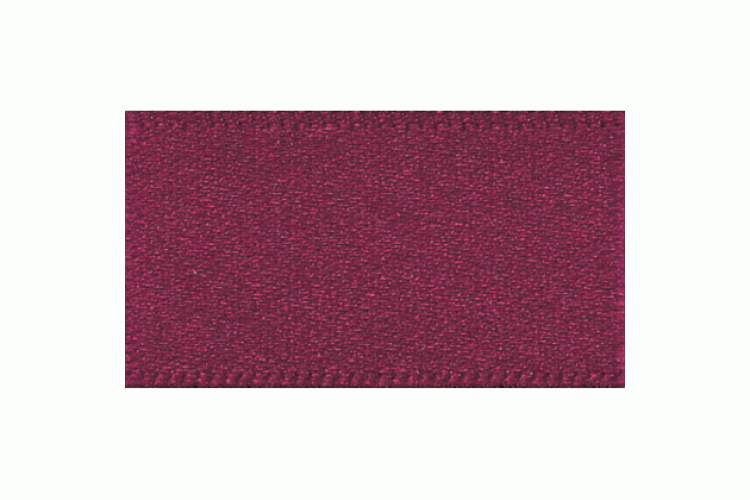 Double Faced Satin Ribbon 35mm, Burgundy