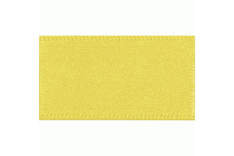 Double Faced Satin Ribbon 35mm Yellow