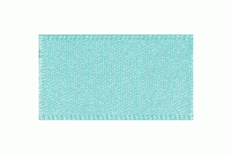Double Faced Satin Ribbon 3mm, New Turquoise
