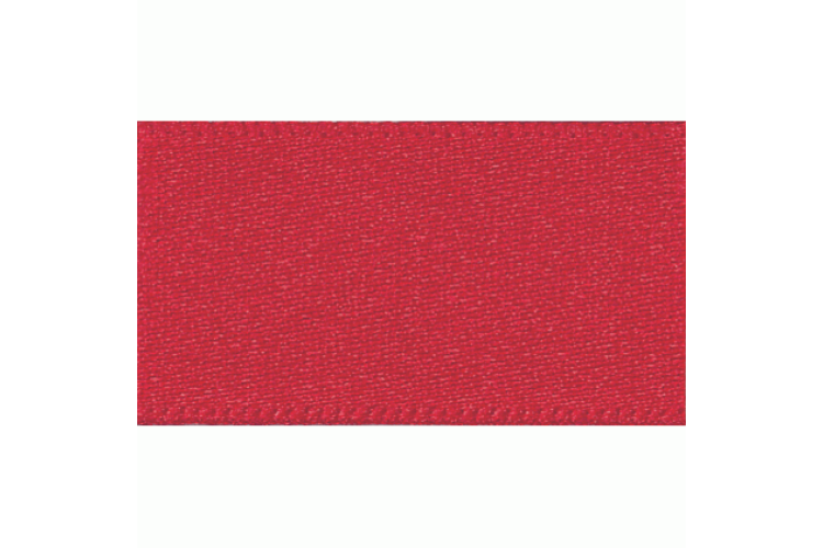 Double Faced Satin Ribbon 3mm, Red