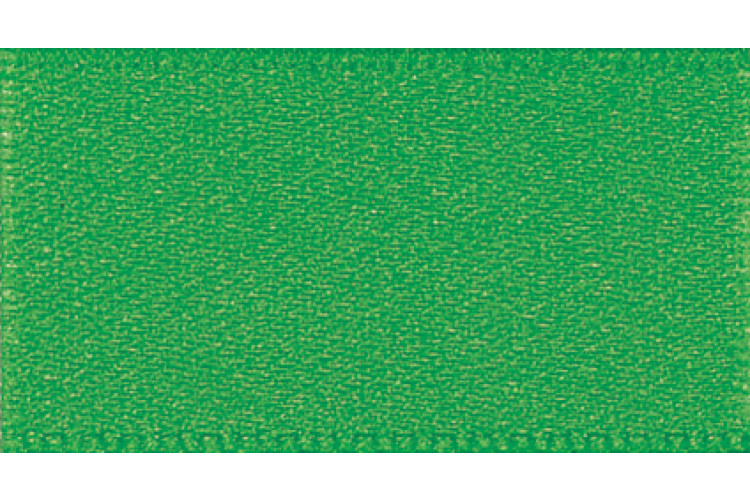 Double Faced Satin Ribbon 7mm, Emerald