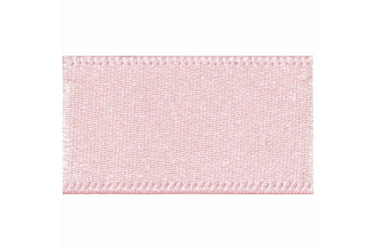 Double Faced Satin Ribbon 7mm, Pink Azalea