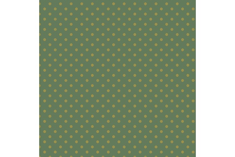 Edyta Lady Tulip Spot On Dark Olive 112cm Wide 100% Cotton