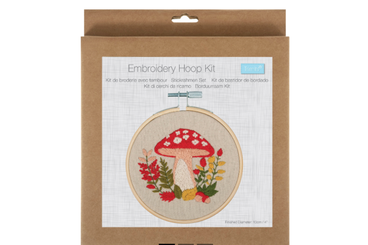 Embroidery Kit with Hoop - Woodland