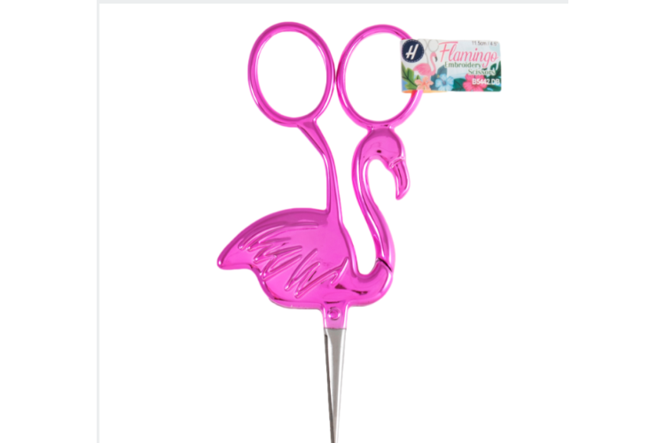 Embroidery Scissors Flamingo 11.5cm