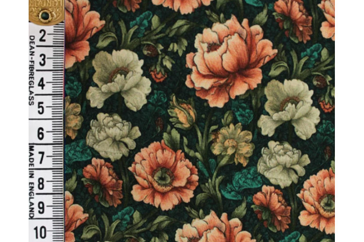 Empee Studio Digital Cotton Jersey Vintage Roses 100% Cotton 150cm