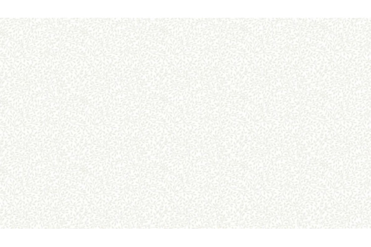 Essential Mini Leaf White on White 112cm Wide 100% Cotton