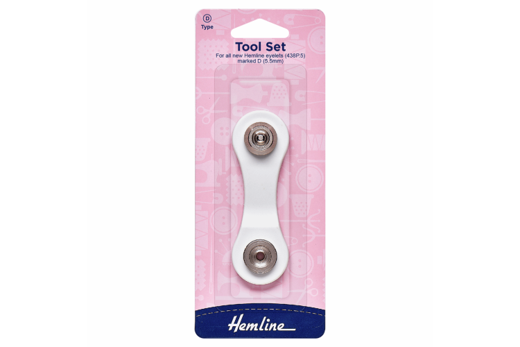 Eyelet Tool Set, 5.5mm (D)