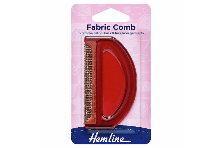 Fabric Comb to Remove Pilling and Fuzz with Plastic Teeth (Medium to Heavy Fabric)
