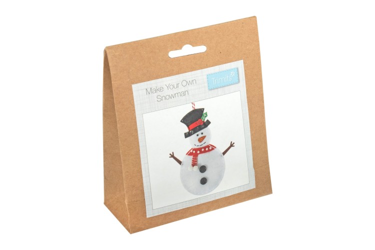 Felt Decoration Kit: Christmas: Snowman