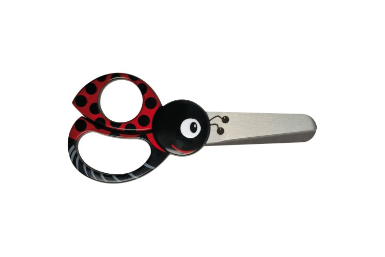 Fiskars, Kids Universal Ladybird Design Scissors, 13cm