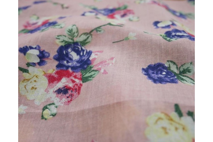 Floral Cotton Lawn 100% Cotton 150cm Wide