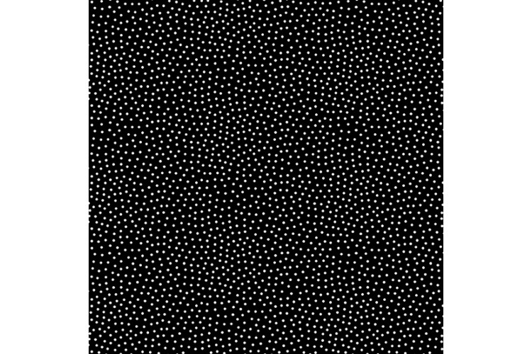 Freckle Spot Black 112cm Wide 100% Cotton