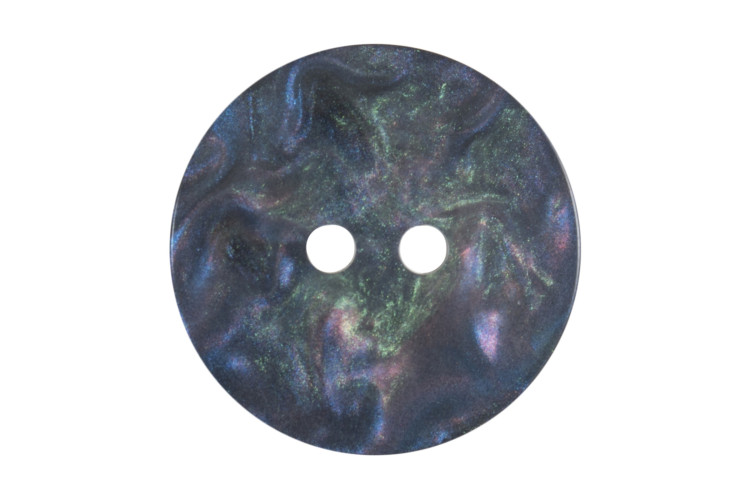 Galaxy Shimmer Marble Resin, 23mm 2 Hole Button