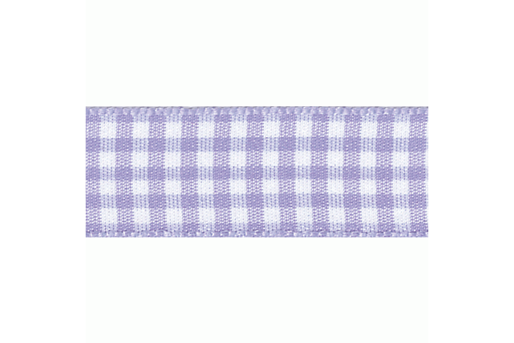 Gingham, 15mm, Orchid