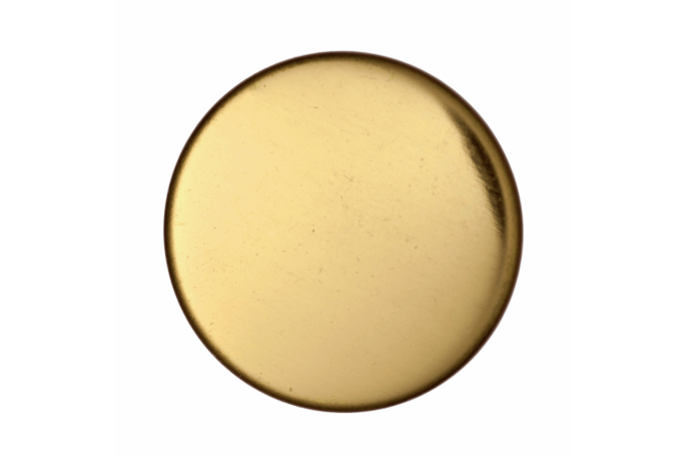 Gold Metal, 20mm Shank Button