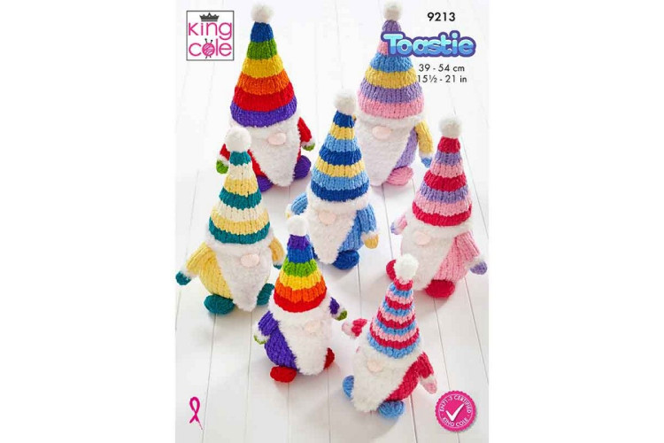 Gonk Toys crocheted in  Toastie - 9213