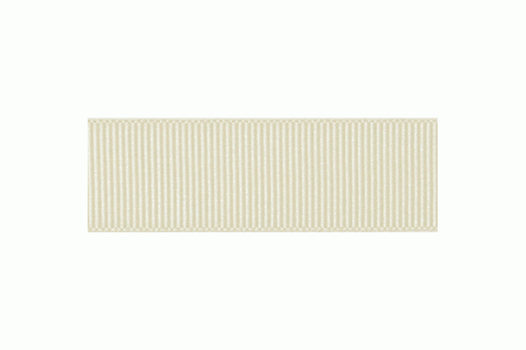 Grosgrain, 25mm, Ivory