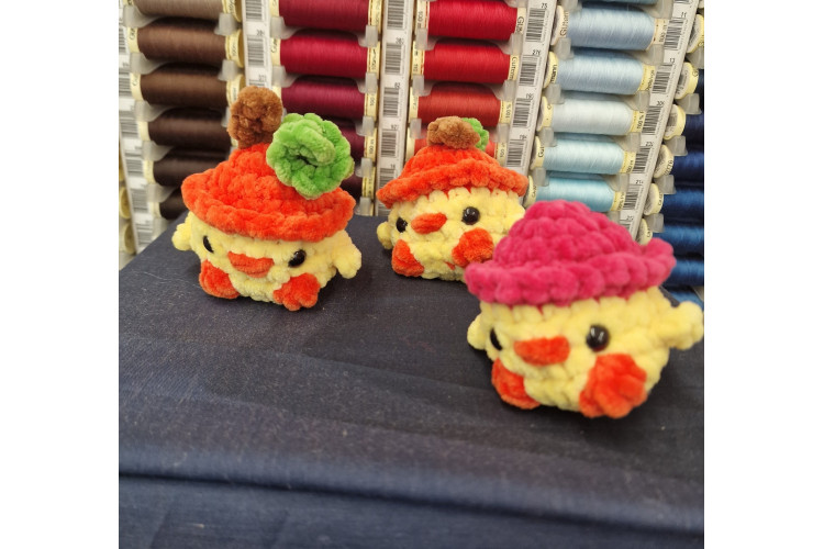Handmade by Hayleigh - Ducky in hat small