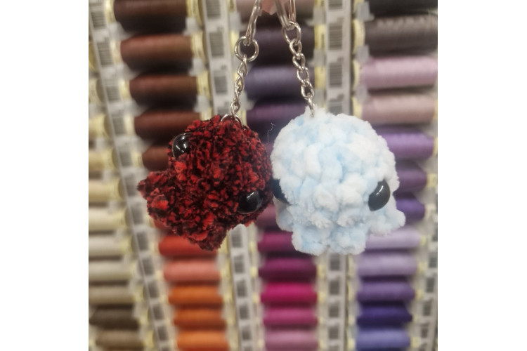 Handmade by Liv- Keyring Octopus