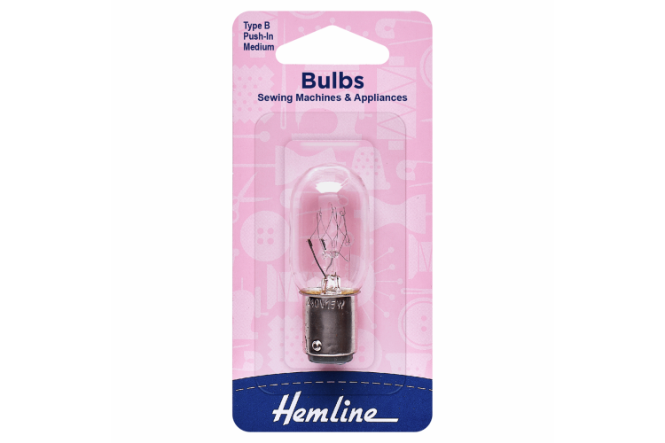 Sewing Machine Bulb, Bayonet, Medium