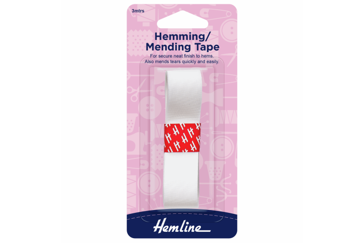 Hemming Tape: 3m x 20mm: White