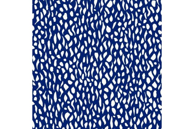 Hermione Blue Graphic 100% Polyester 148cm Wide