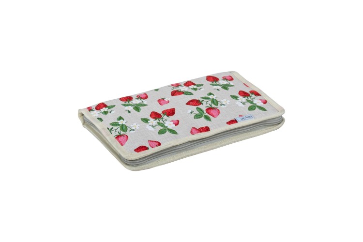 Interchangeable Needle Case -  Strawberries