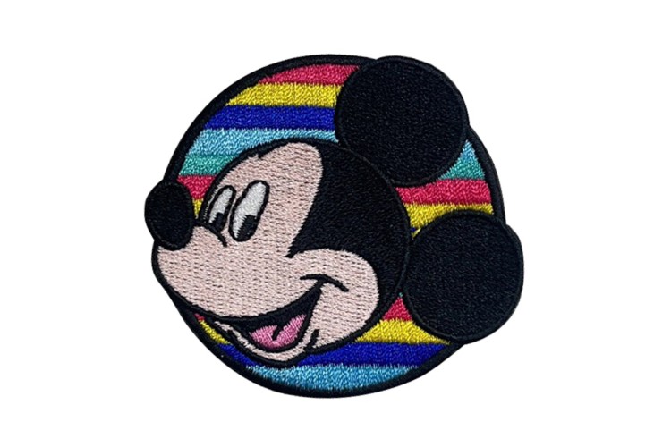 Iron on & Sew on Motif Mickey Mouse