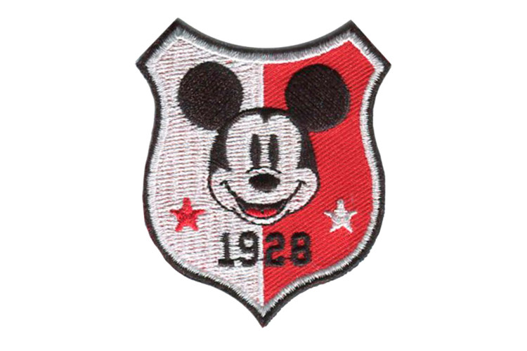 Iron on & Sew on Motif Mickey Mouse