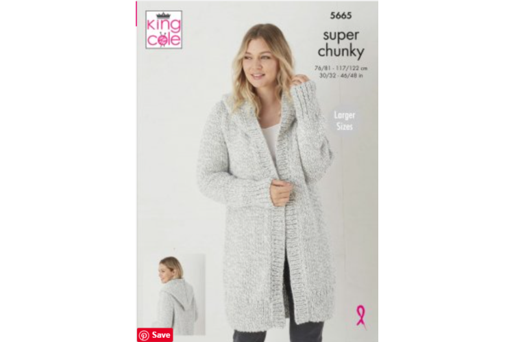 Jackets: Knitted in Timeless Classic Super Chunky - 5665