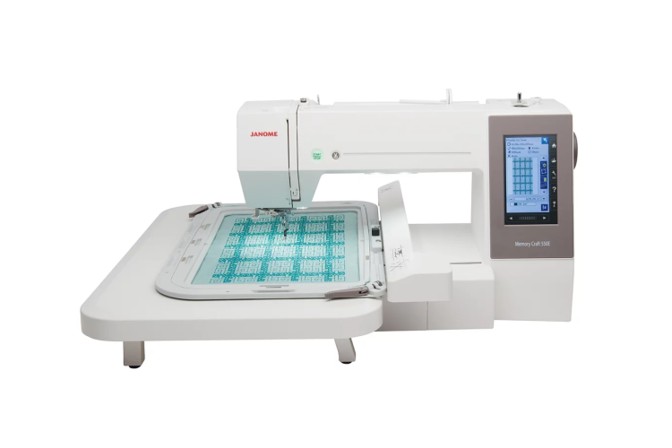 Janome Memory Craft 550E Embroidery Machine