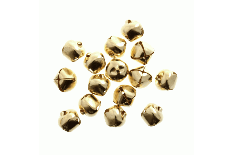 Jingle Bells 10mm Gold