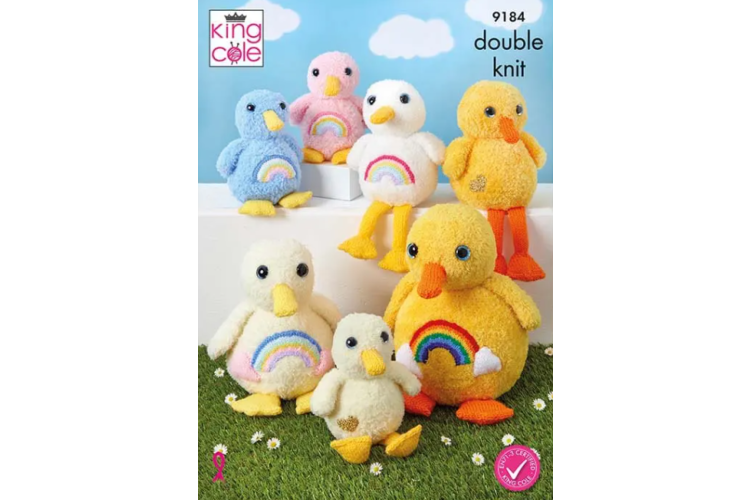 Knitted Cuddle Ducks - 9184