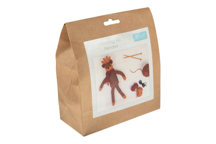 Knitting Kit - Reindeer