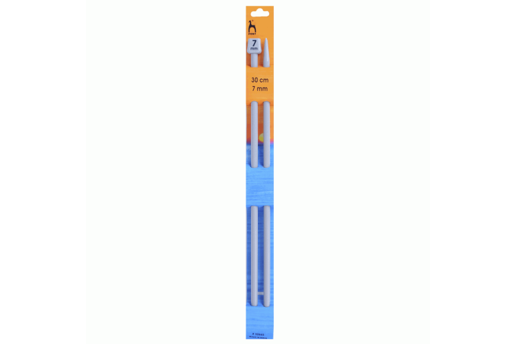 Knitting Pins, Single-Ended, Classic: 30cm x 7mm