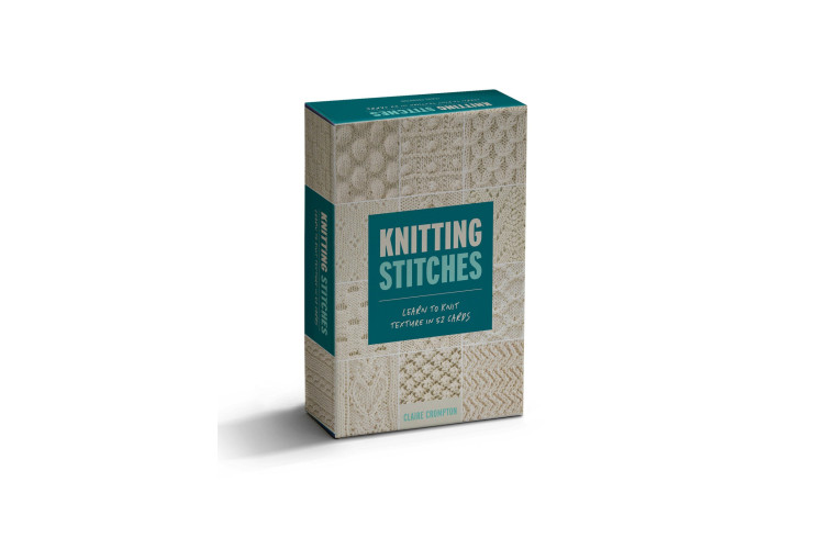 Knitting Stitches Card Deck by Claire Crompton
