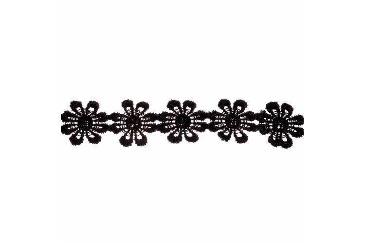 Lace, Guipure Daisy 12mm